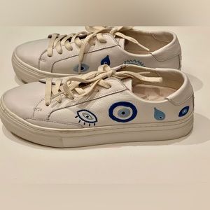 Soludos evil eye tennis shoes. Size 8.5